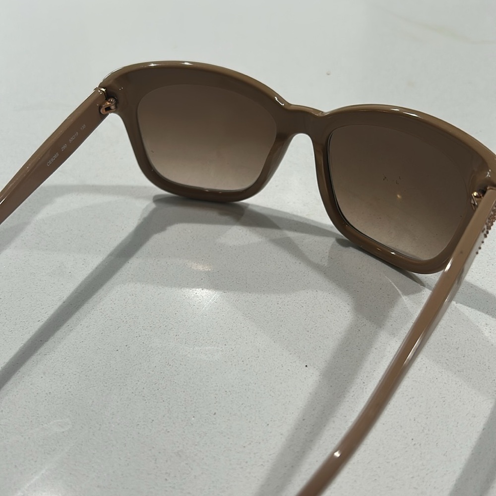 Chloe Cat Eye Women’s Suzanna Studded Sunglasses in Nude - Picture 7 of 8